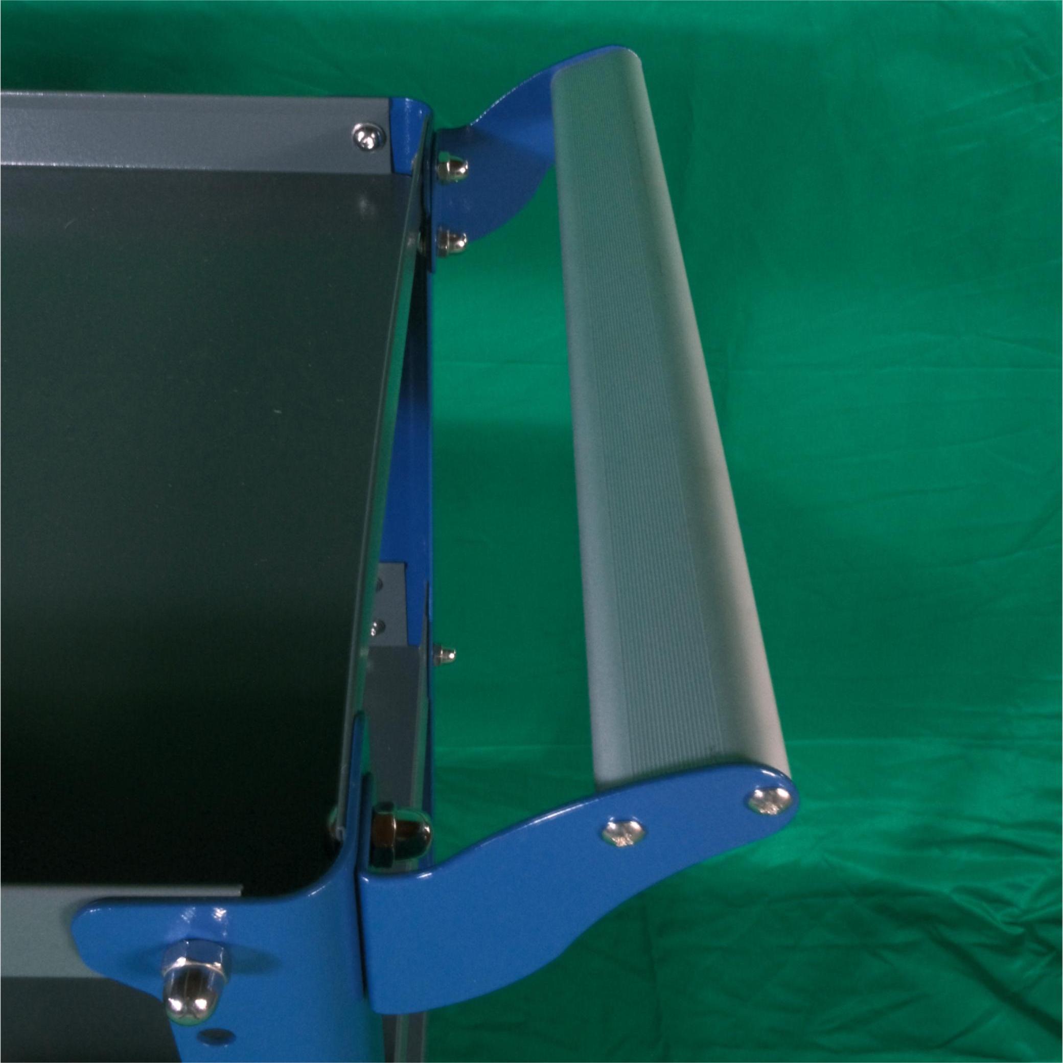 250KG 3-Tier Steel Tool Cart Trolley Workshop Garage Storage (Blue&Grey) - Image 6