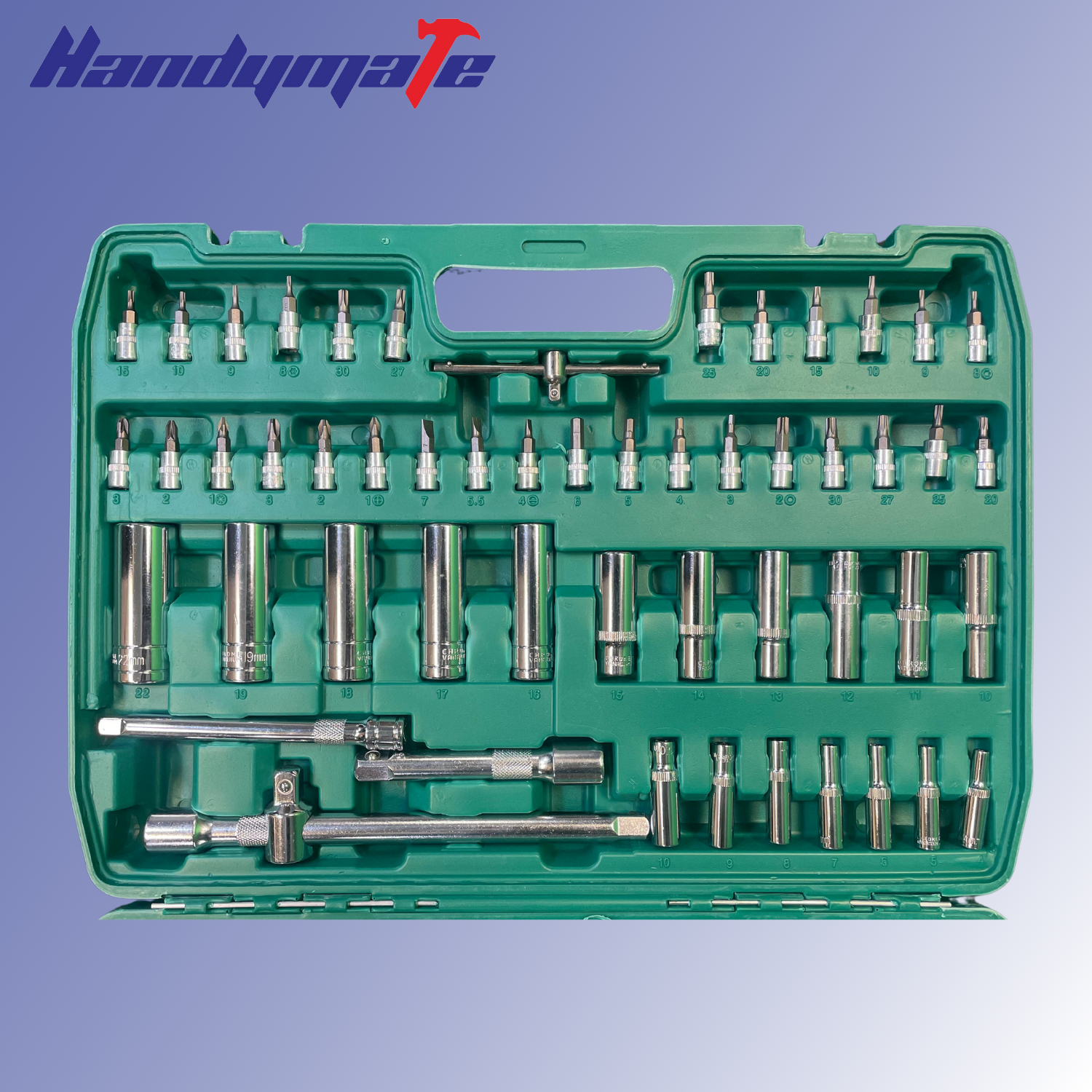 172 PCS Mixed Tools Set Sockets Sleeves Screwdrivers Kit - Image 4