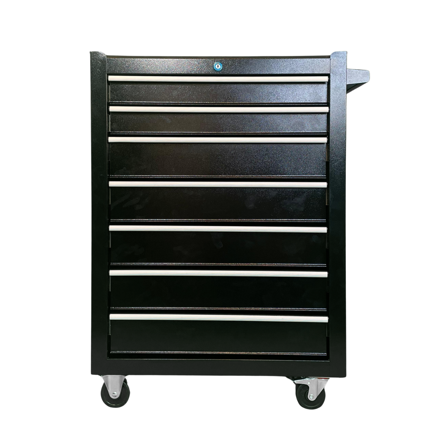 7 Drawer Steel Mobile Toolbox Tool Cabinet Trolley (Black) - Image 4