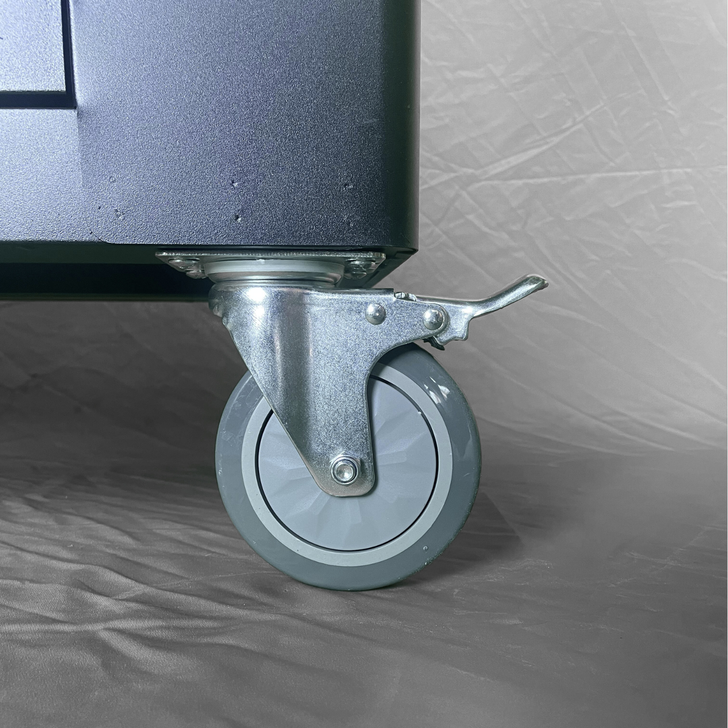 8 Drawer Heavy Duty Steel Mobile Toolbox Tool Cabinet Cart Trolley (Black&Red) - Image 8