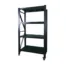 three level heavy duty shelving