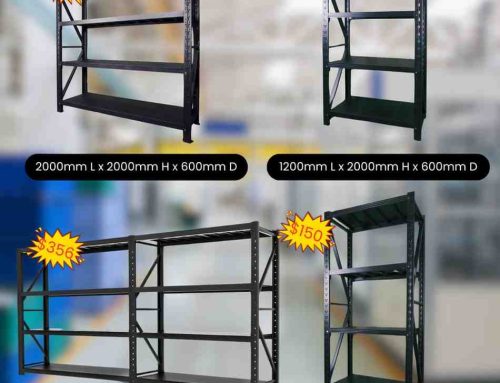 5-20% Off for Handymate Heavy Duty Shelving!